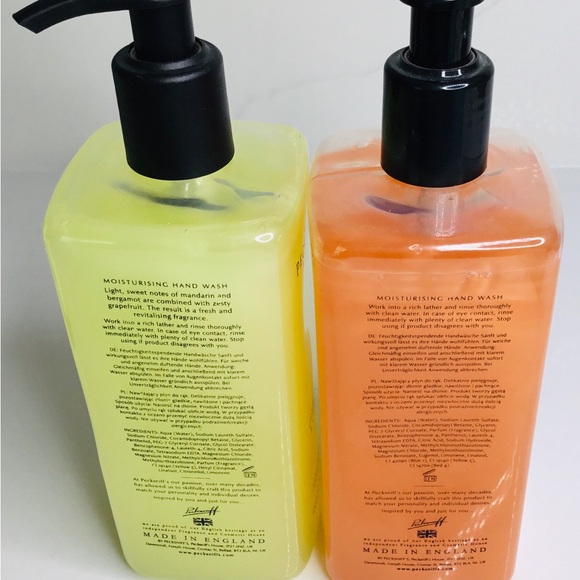 2 Hand Wash Pecksniff’s Spice Pumpkin & Grapefruit Citron 16.9 oz Each New - Picture 2 of 3